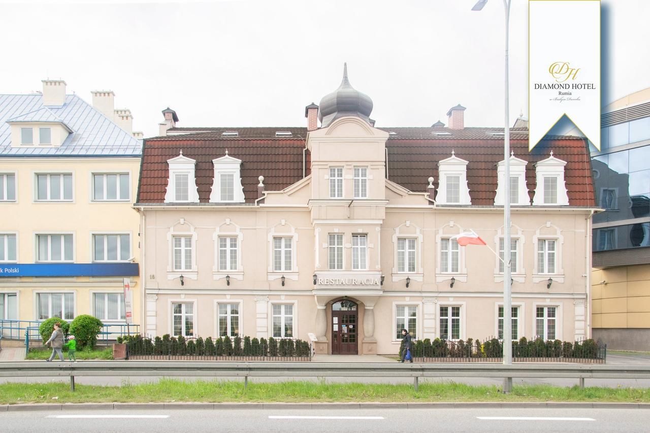 Отель Hotel Diamond w Białym Dworku Румя-28